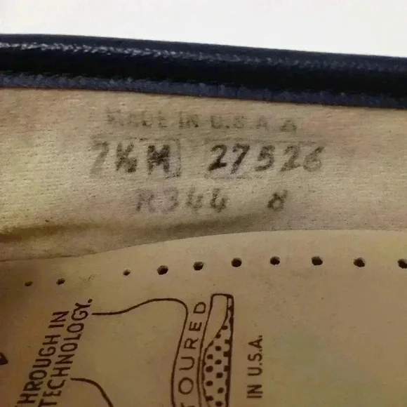 Dexter Plus Women 7.5 Blue Contoured Comfort Shoes - Picture 8 of 8